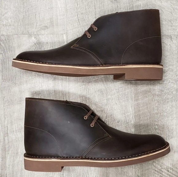 🆕️ Clarks Bushacre 2 Leather Chukka Boots Sz 11 - Picture 7 of 16